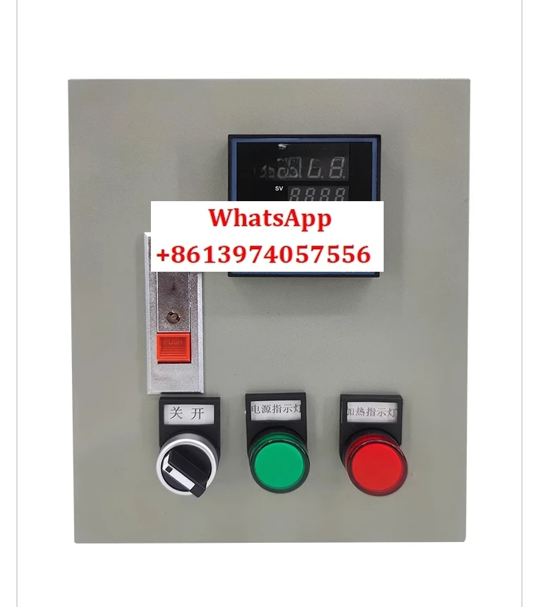 

Temperature control box for electroplating tank, complete set of temperature control box