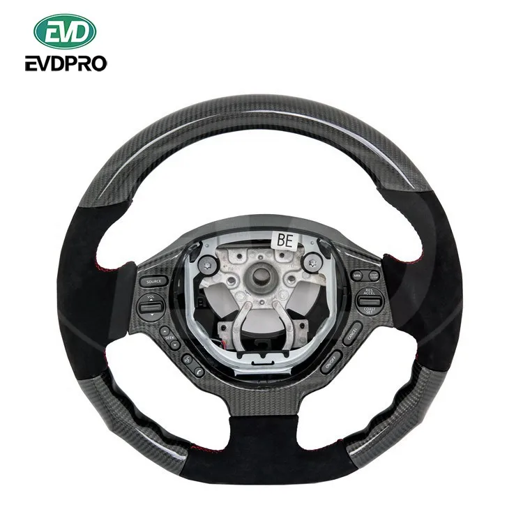 

EVD-1 STYLE CARBON FIBER STEERING WHEEL for 2008-2016 NISSAN GTR R35