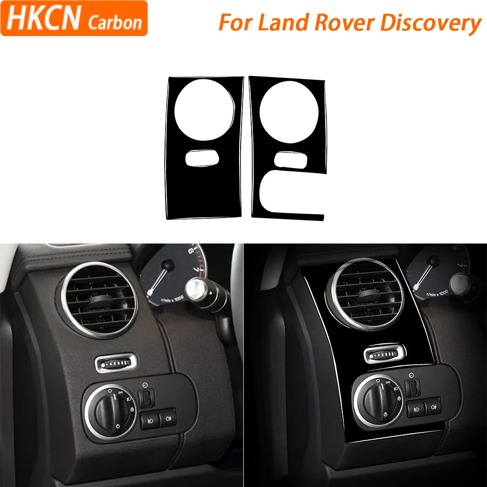 

For Land Rover Discovery 4 2010-2016 Car Accessories Interior Instrument Sides Air Vent Outlet Trim Sticker Modification Plastic