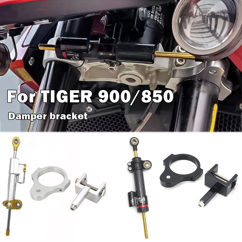 

Adjustable Motorcycles Steering Stabilize Damper Bracket Mount Kit Fit for TIGER 900 GT for TIGER900 RALLY for Tiger 850