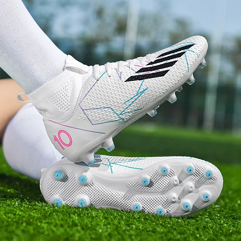 New Professional Unisex Soccer Shoes Outdoor Football Boots Match Sport Sneakers Non-slip Drop Shipping Training Sport Futsal