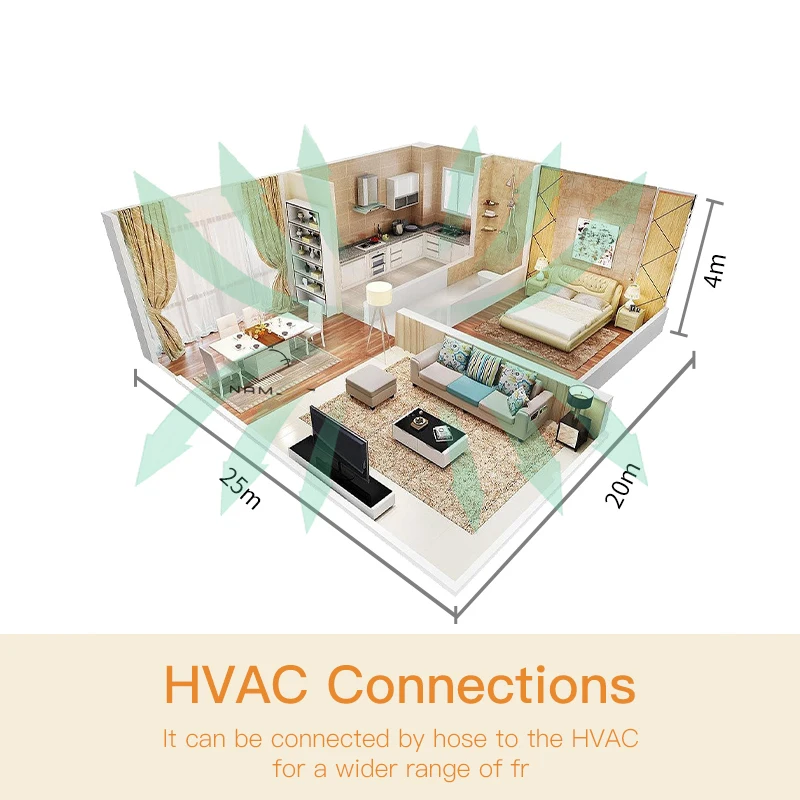 2000m³ HVAC Home Appliance Scent Diffuser Machine 500ML Essential Oil Capacity Essential Oil Diffuser Hotel Incense Burner