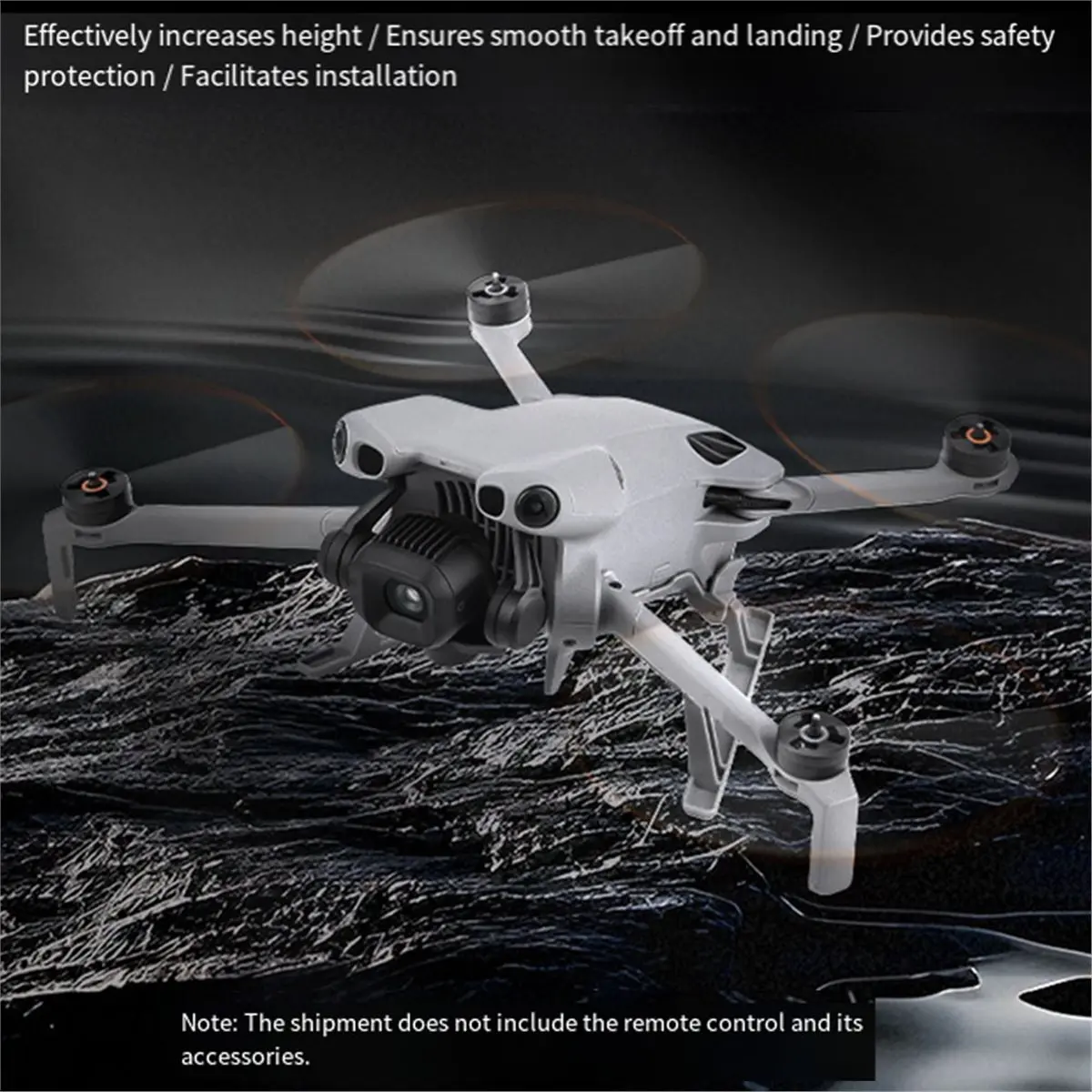 2026 New Foldable Landing Gear for MINI 5 PRO Height Extender Legs Drone Stand Feet Landing Protector Accessory