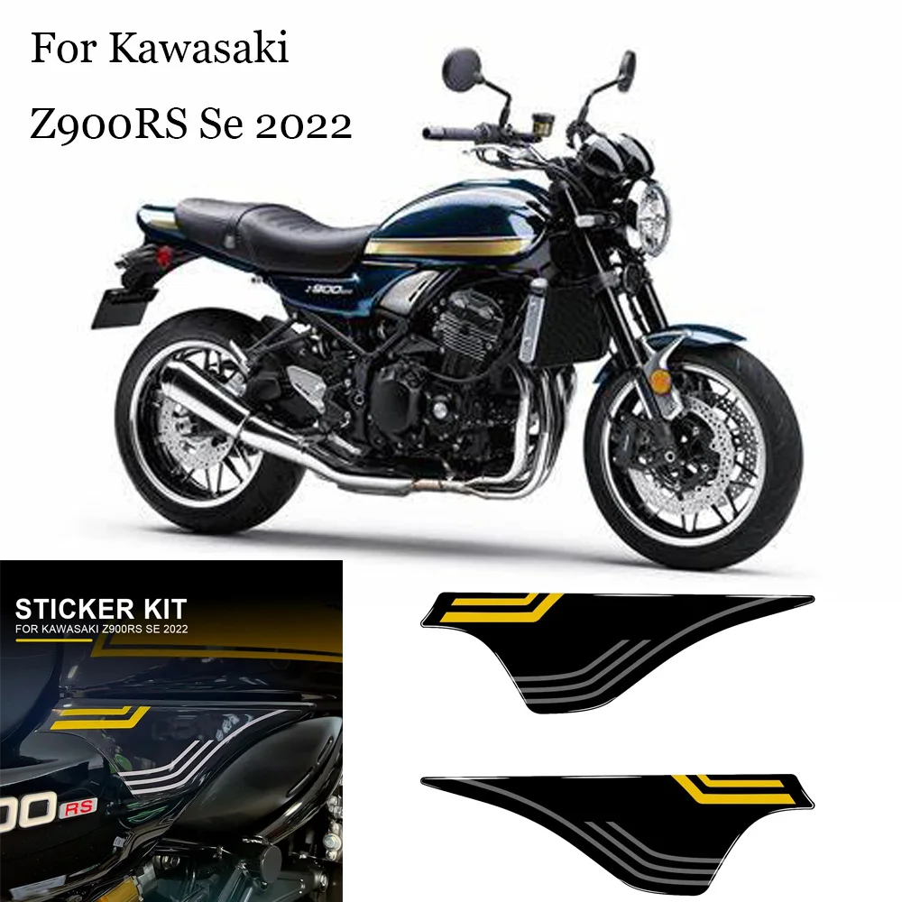 

For Kawasaki Z900RS Se 2022 Motorcycle Accessories 3D Gel Epoxy Resin Sticker Kit Tank Pad Protection