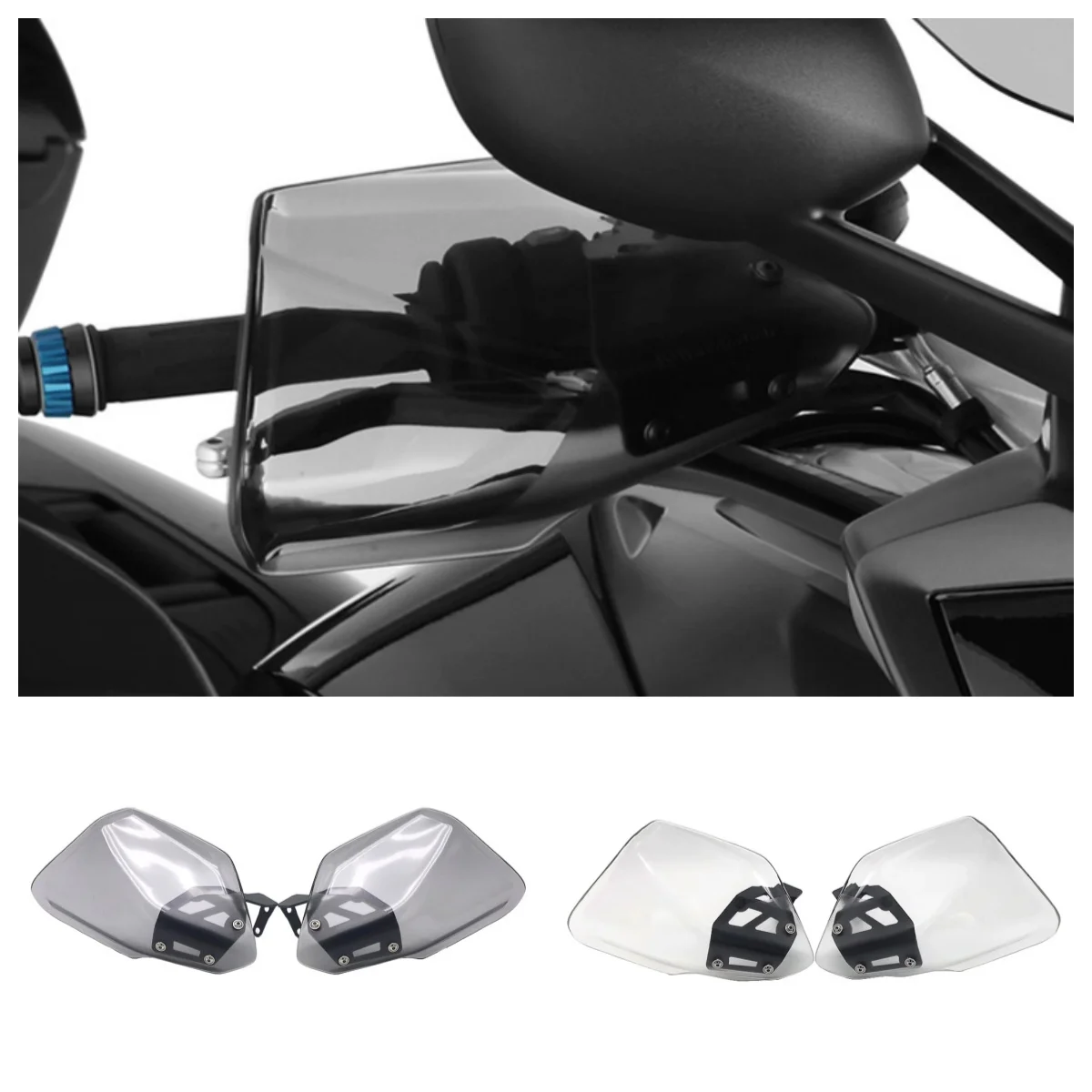 

For BMW K1600B Grand America 2017-2020 K1600GT/GTL 2012-2016 Motorcycle ABS Handguard Protector Hand Guard Shield Windshield