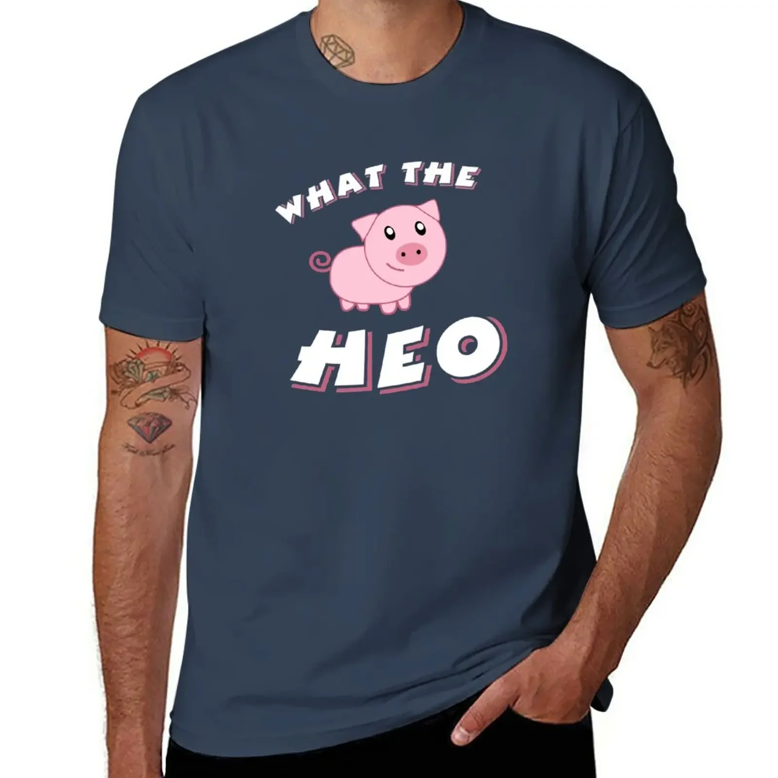 

What the Heo T-Shirt funnys heavyweights plus sizes mens clothing