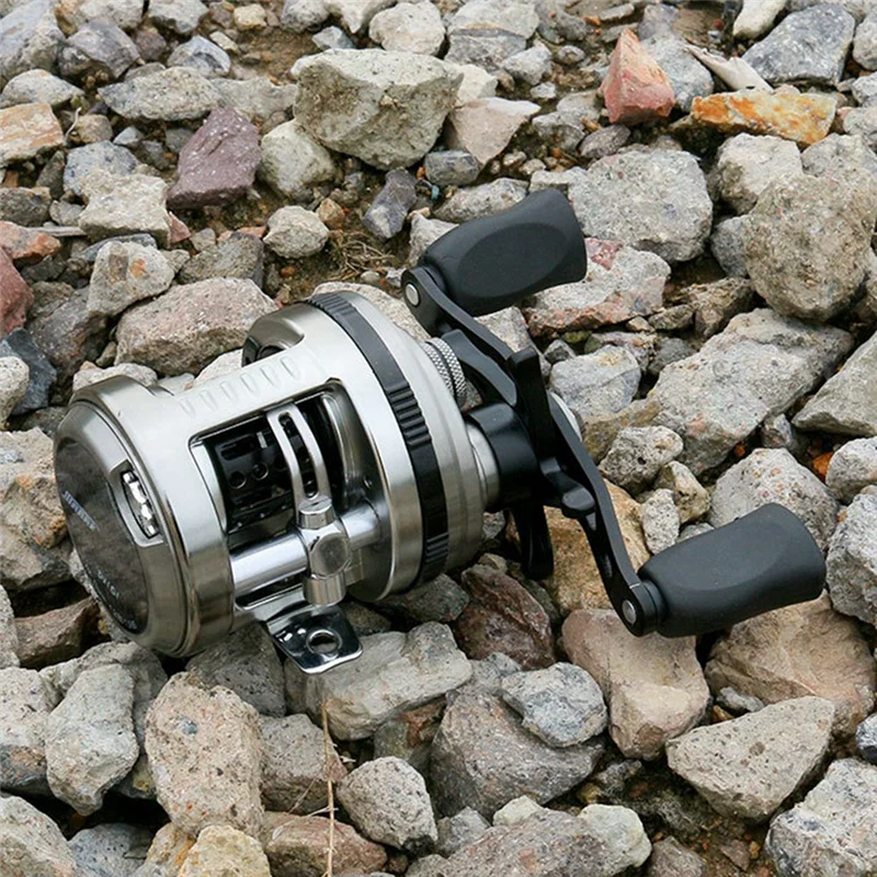 

DEUKIO All-Metal Drop Wheel Drum Wheel Stream Fine Horse Fishing Wheel For Sea And Fresh Water Fishing