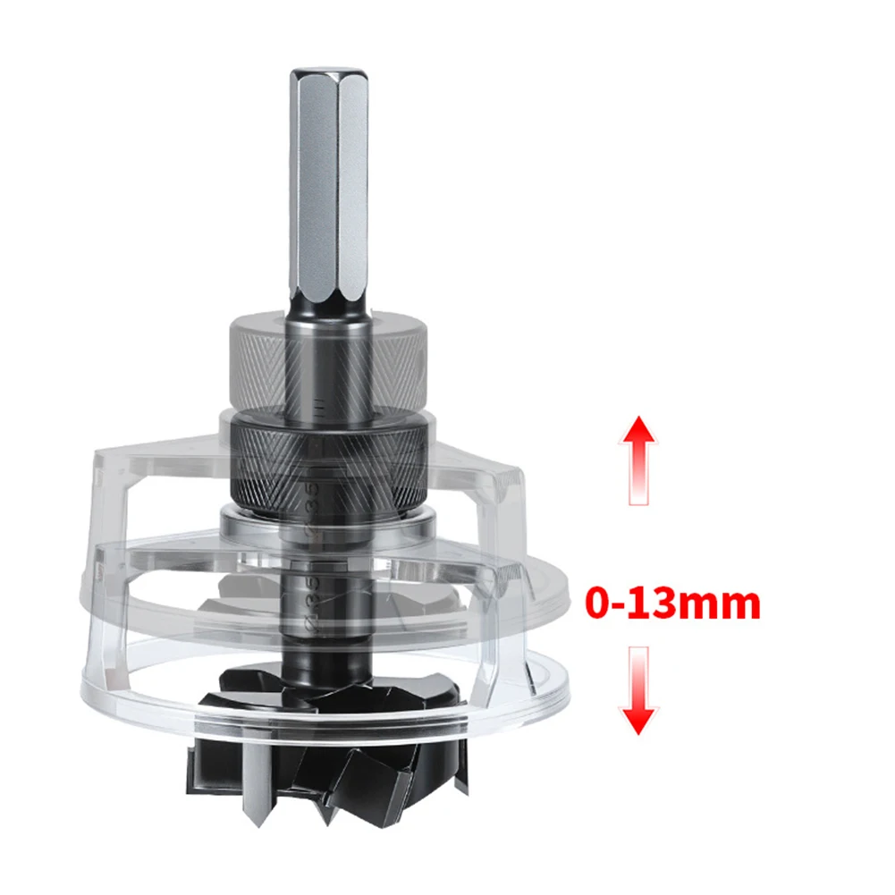 1 szt. 35mm wiertło do drewna ze stali hartowanej z pokrywą do zamków do szuflad zawiasy majsterkowanie ulepszenia domu