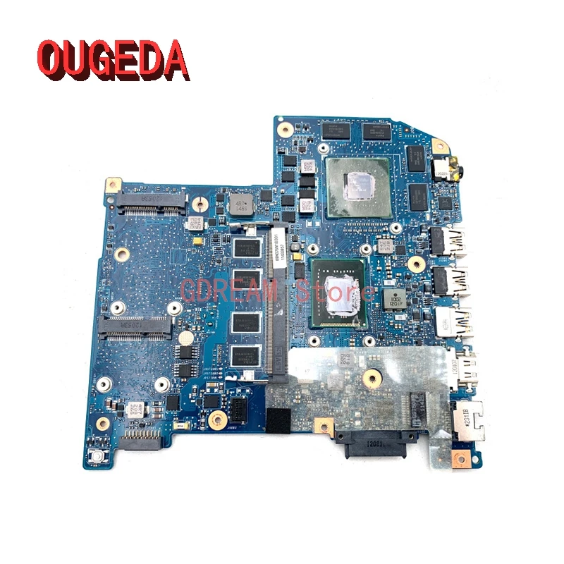 OUGEDA NBRYK11001 JM50 laptop motherboard for acer M3-581 M3-581PTG DDR3 hm77 i7-2637M CPU gt640m GPU main board full test