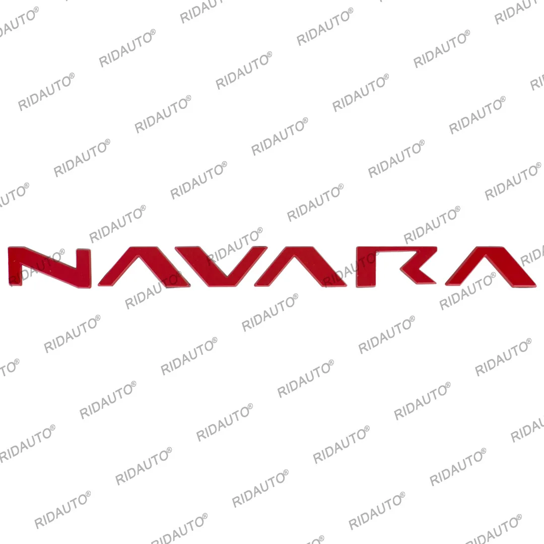 3D ABS Car Letter Front Hood Logo Sticker Tail Door Bumper Badge Auto Rear Trunk Emblem Accessories Fit For NISSAN NAVARA NP300