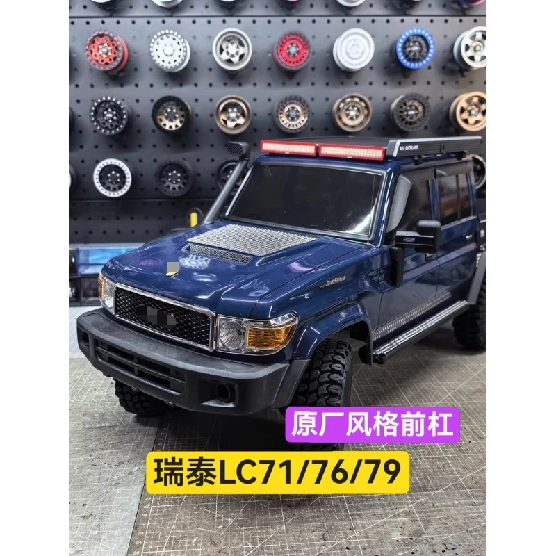 

For RGT EX86160 EX86190 EX86020 1/10 RC Car LC79 LC76 LC71 Land Cruiser, Original Style Front Bumper Upgrade Part for Crawler