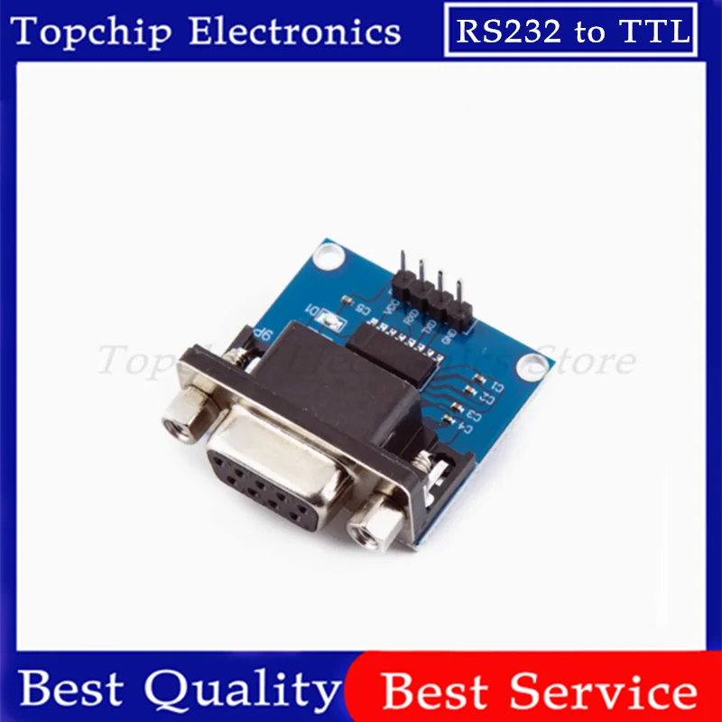 MAX3232 RS232 to TTL Serial Port Converter Module DB9 Connector MAX232