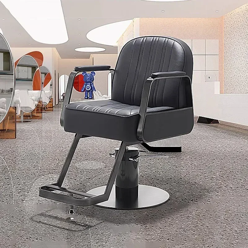 Hair Salon Barber Chair Makeup Hair Cutting Cosmetic Saddle Recliner Styling Luxury Pedicure Silla De Barbero Tattoo Furniture