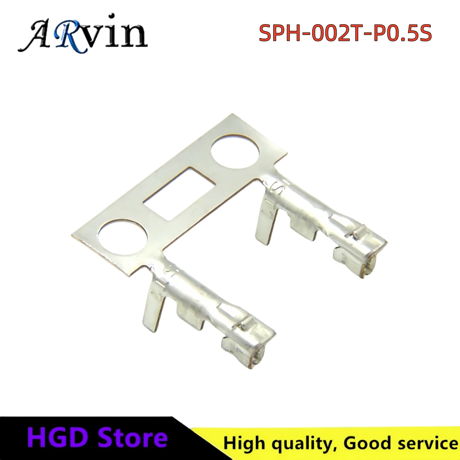100pcs JST connector SPH-002T-P.05S terminal wire gauge 24-30AWG in stock