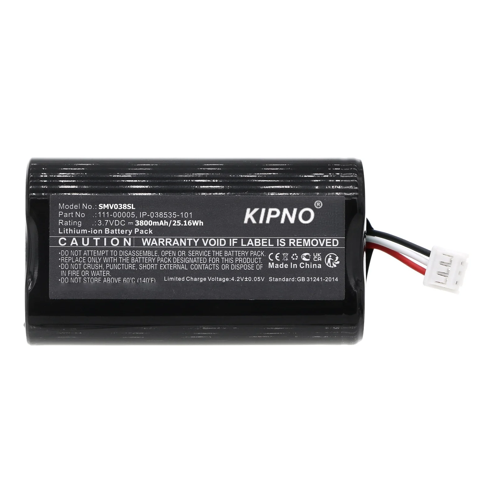 

Сменный аккумулятор для динамика KIPNO 3,7 В 6800 мАч 111-00005 IP-038535-101 для Sonos Roam