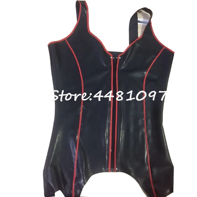 Sexy Latex Rubber Clothes Sets Erotic Lingerie Gloves Leggings Sets Sexy Latex Catsuit Leotard Clothing Custom Made