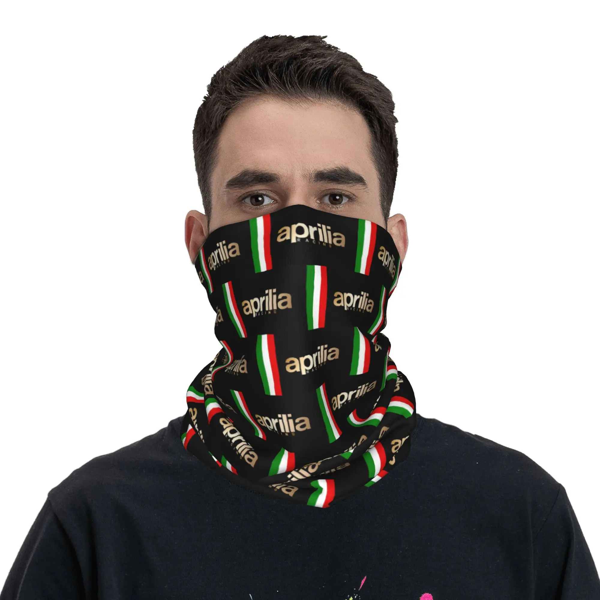 Bandana A-Aprilias personalizada, calentador de cuello para hombres y mujeres, bufanda de tubo de esquí de invierno, polaina, cubierta facial para motocicleta de carreras
