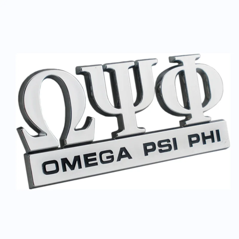 3D OPH Omega Psi Phi Fraternity & Sorority car sticker emblem decal auto badge truck logo