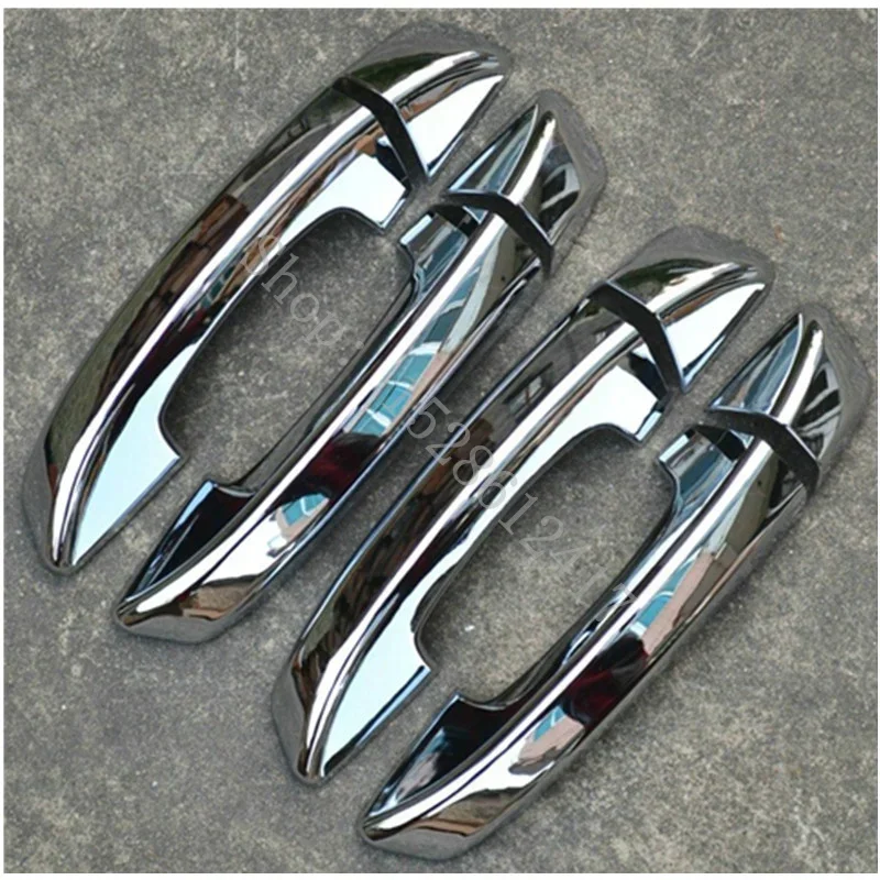 Car Accessories For VW Volkswagen Passat CC b6 b7 3c b7.5 7.5 sedan Varian ABS Chrome Carbon Fiber Car Door Handle Cover Trim