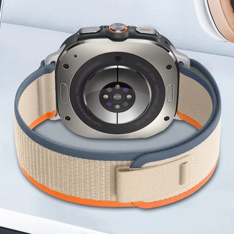Cinturino ufficiale Trail Loop per Samsung Galaxy Watch Ultra 47mm cinturino sportivo in nylon per accessori Samsung Watch Ultra