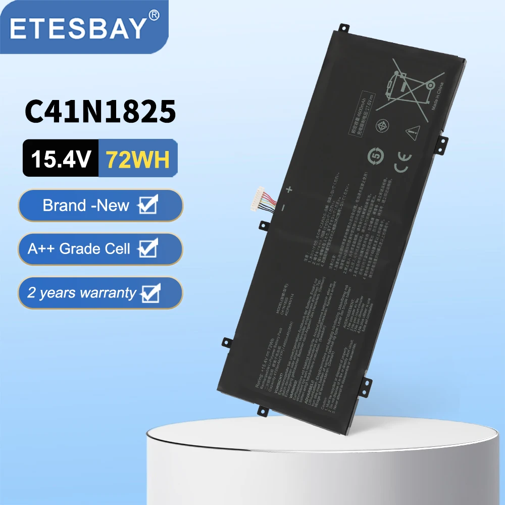 ETESBAY C41N1825 Laptop Battery For ASUS VivoBook 14 X403FA  ADOL14F ADOL14U ADOL I403FA I403FA-2C X403FA-2C X403FA-2S Series