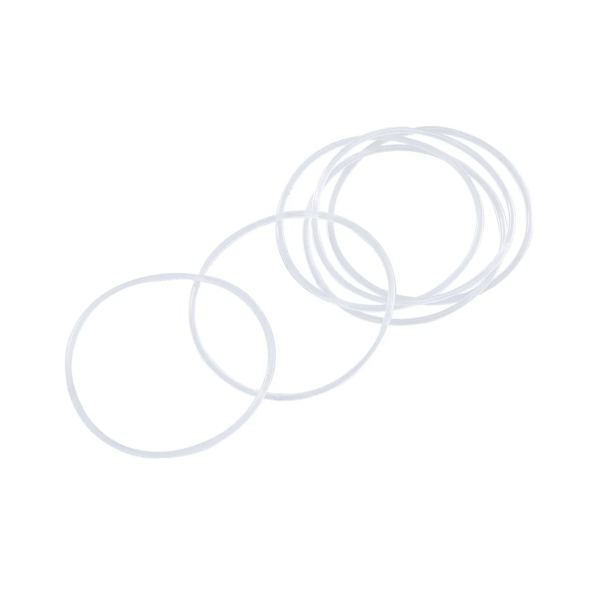 

5Pcs Silicone Sealing Rings Durable Leak Resistant Abrasion Proof Rubber Washer Seal Sealing Rings Washer Seal