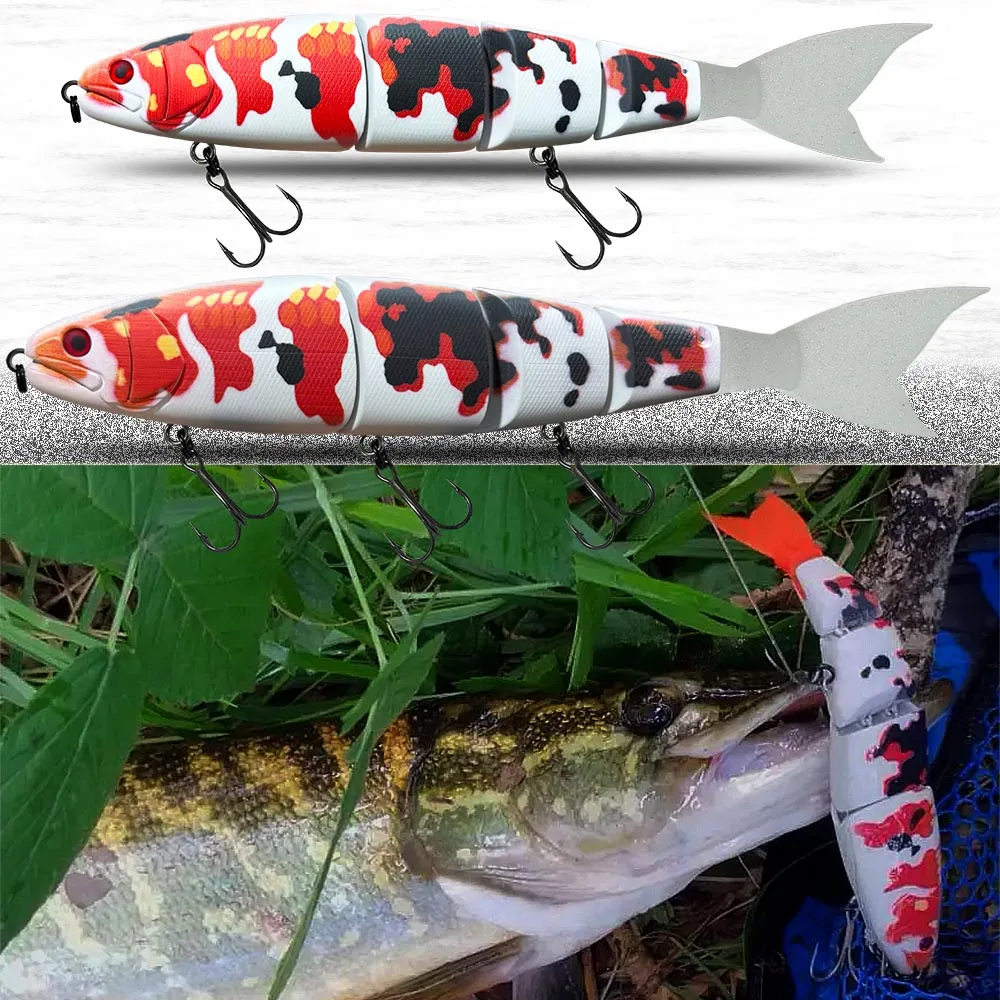 Top tackle industries Swimbait Lure Jointed bait 150mm Floating 25g Sinking 28g Giant Bait Bass fsiringlure