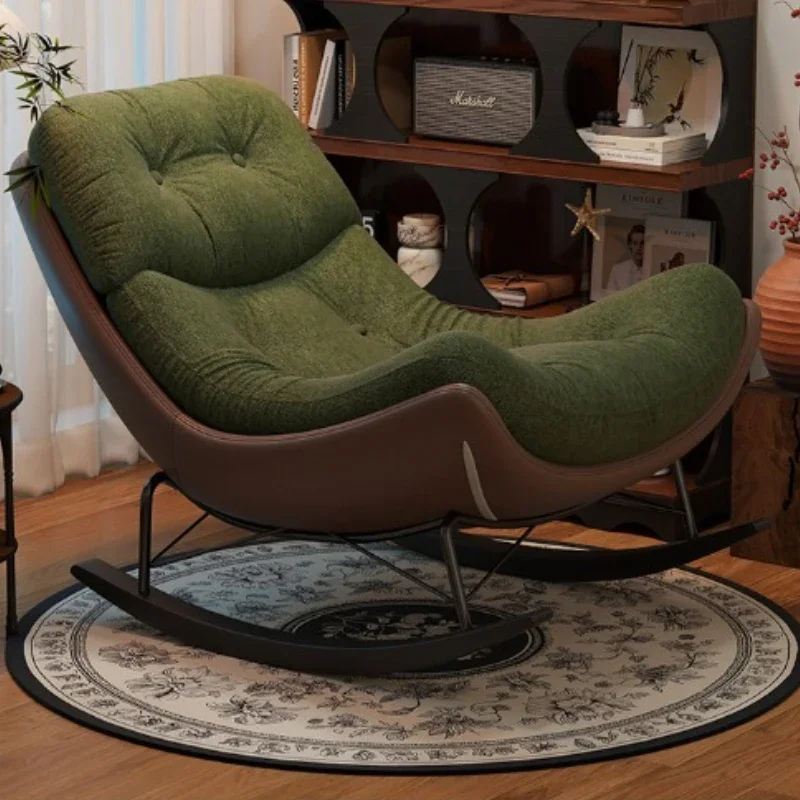 

Rocking chair recliner, light luxury single rocking chair