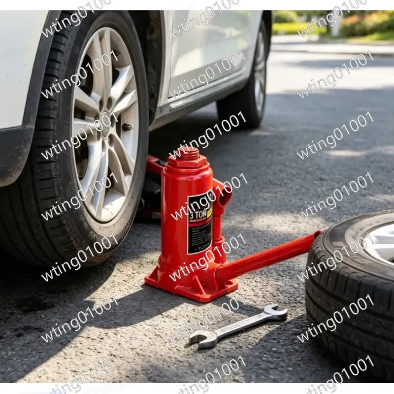 Heavy Duty Vertical Hydraulic Car Jack 12T 16T 20T 30T 32T 50T Auto Lifting Tool for Automobile Tire Changing and Vehicle