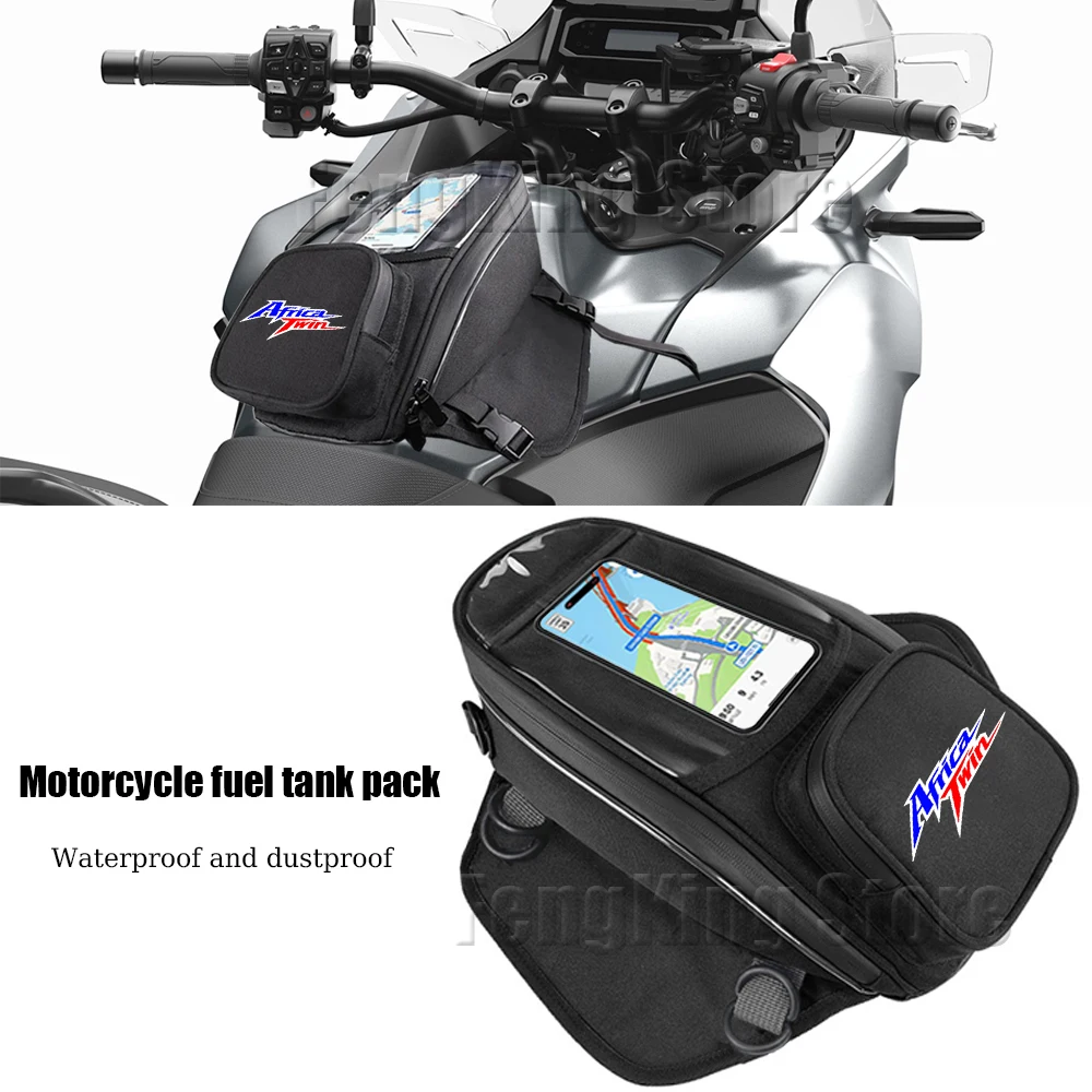 

For HONDA CRF 1000L CRF 1100L Africa Twin Adventure Sport Motorcycle Fuel Tank Navigation Bag Waterproof Large Capacity