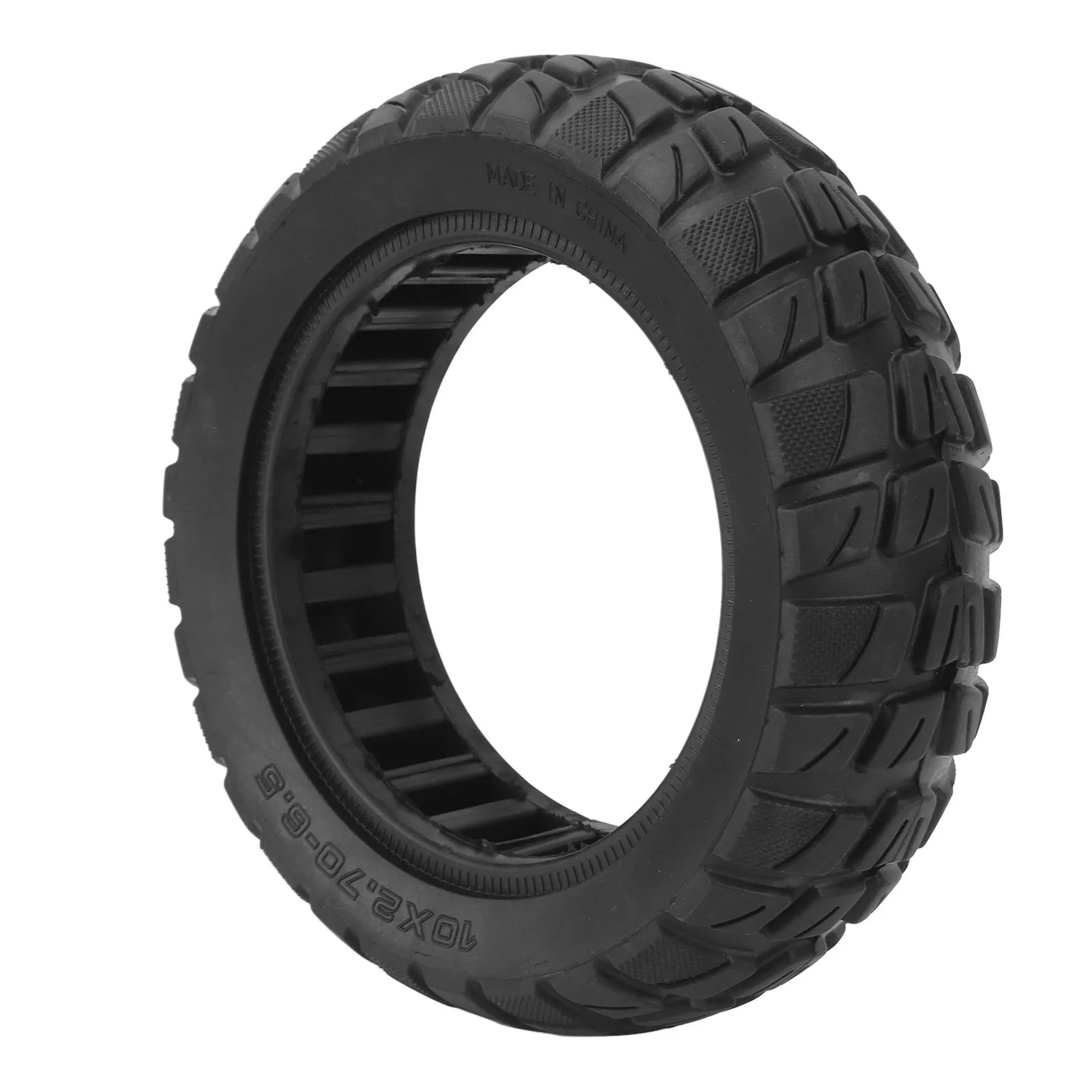

10inch Electric Scooter Tire 10x2.7‑6.5 Explosion Proof Rubber Solid Tire Tubeless Tire Replacement