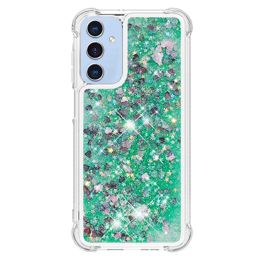 Quicksand Glitter Phone Case For Samsung Galaxy A06 A16 Conner Aribag Shockproof Cover