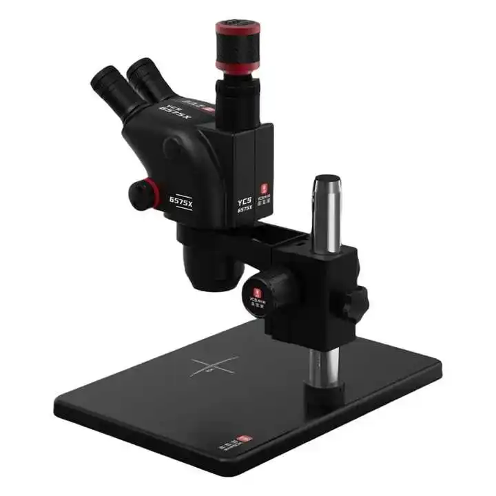 

YCS 6575X HD Trinocular Microscope with High Definition Imaging for Phones PCB Motherboard Welding Maginify Microscope Set