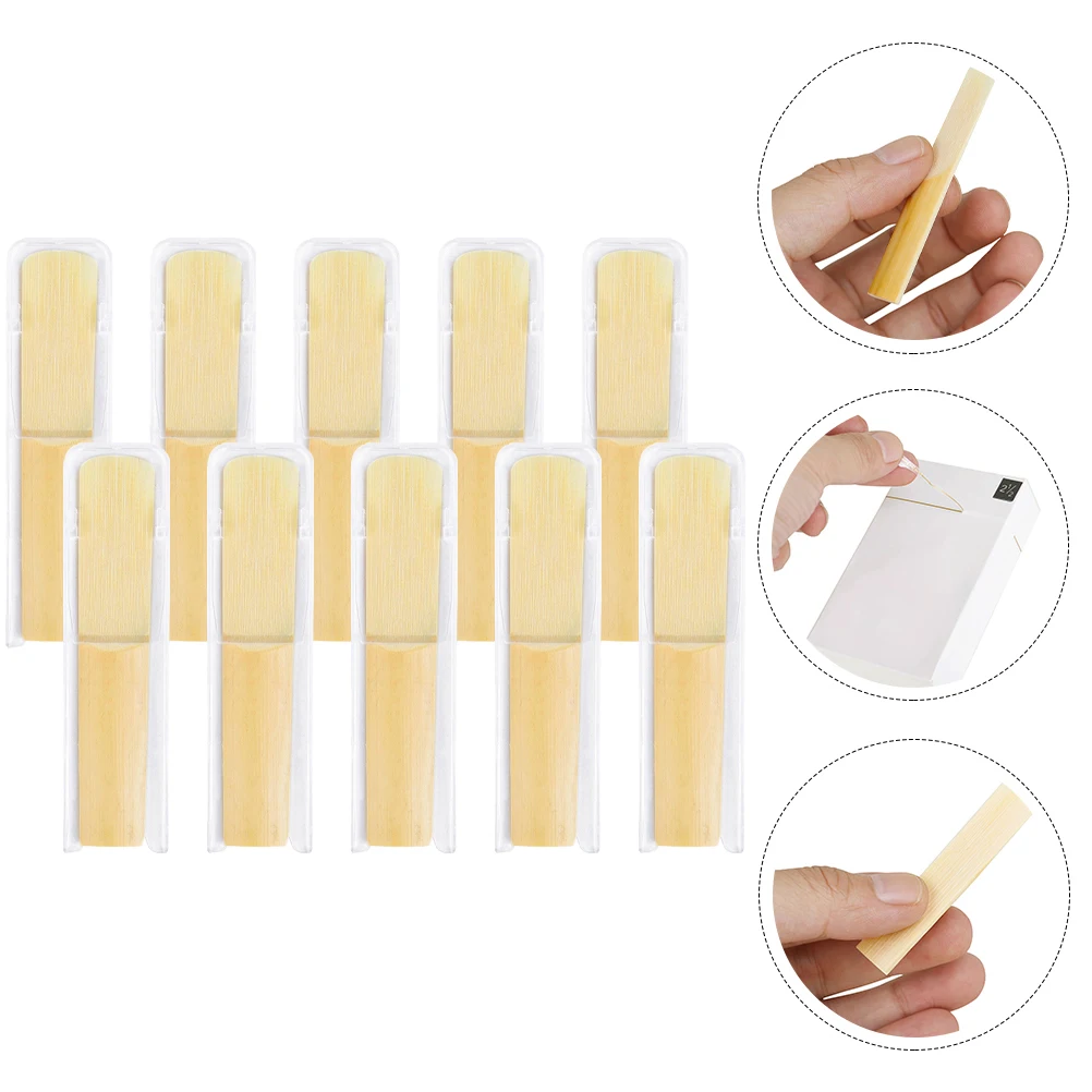 

10 Pcs Clarinet Reed Musical Instruments & Accessories for Girls Replacement Accessory Major Parts