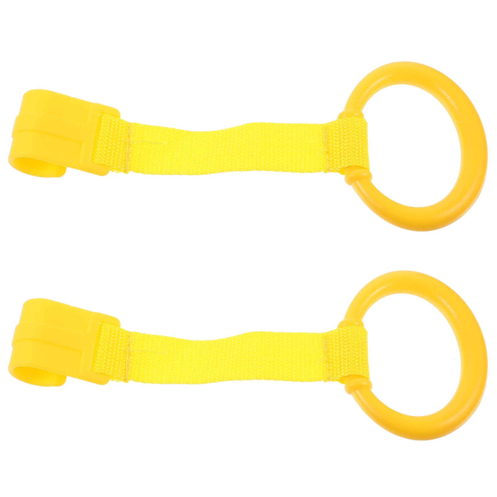 2Pcs Learning Standing Pull Ring for Infant Bed Hand Grip Motor Skills Development Nursery Cot Ring Toddler Walk Training Aid