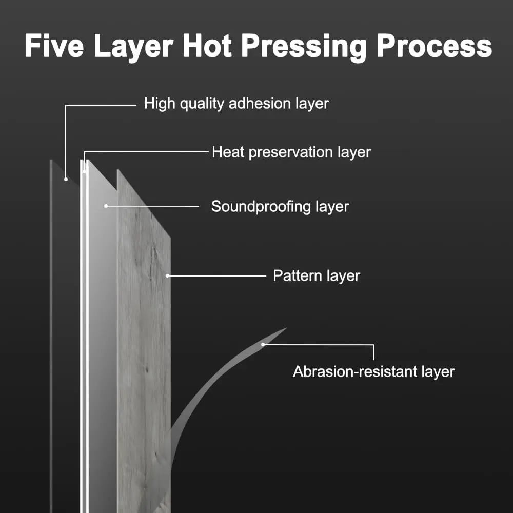 10 قطعة 40cmX15cm ملصقات أرضية ملصقات جدار مقاوم للماء ذاتية اللصق سميكة بولي كلوريد الفينيل الخشب الحبوب ملصقات أرضية