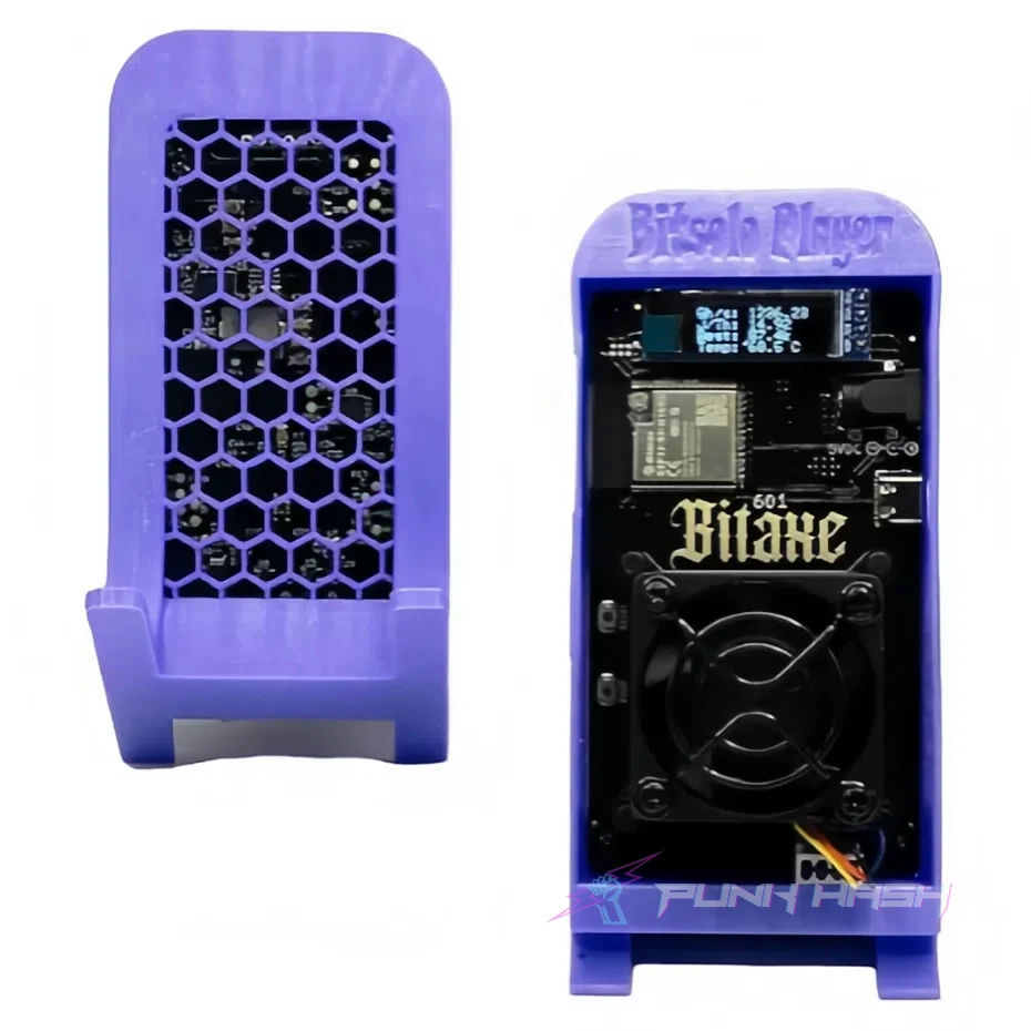 Bitaxe Gamma 601 BTC Miner 1.2TH/s, BM1370 ASIC Chip, 2.4G WiFi, 18W/TH, Crypto Lottery Mining Machine, Micro Silent for Home Us