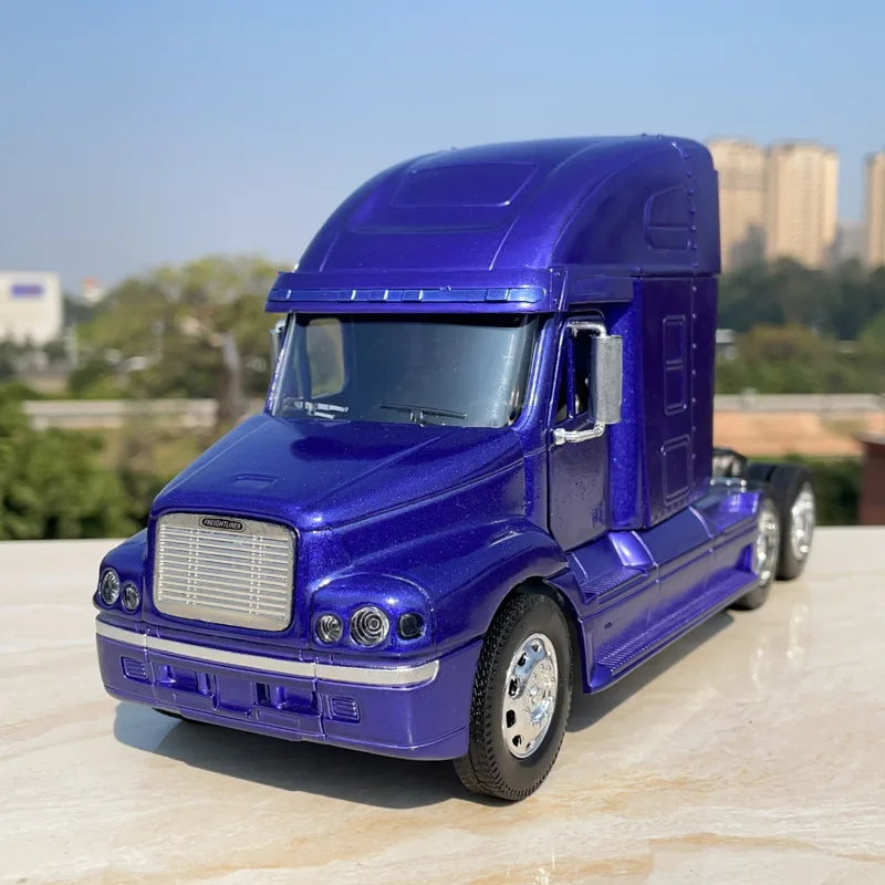 modellino-in-scala-1-32-di-camion-americano-con-semirimorchio-in-metallo-pressofuso-collezione-di-modelli-per-esposizione