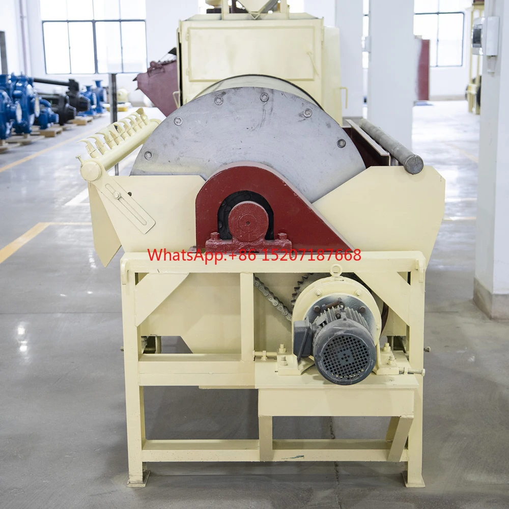 High Efficiency Iron Ore Separation Equipment Wet Magnetic Drum Separator