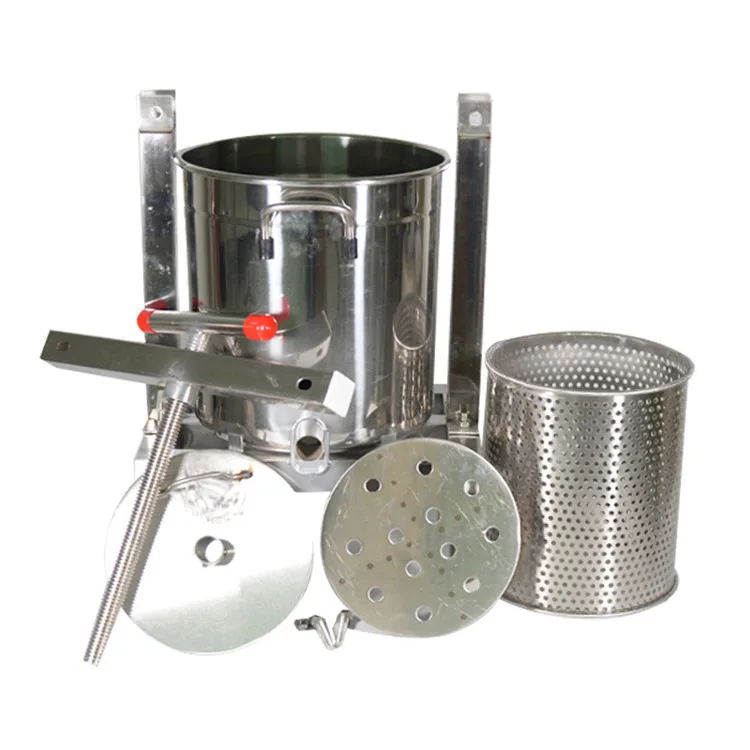 Stainless Steel Mini Honey Press Machine Small Beeswax Extractor Household Beekeeping Honey Extracting Equipment