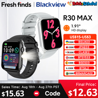 【World premiere】Blackview R30 Max Smartwatch 1.91\