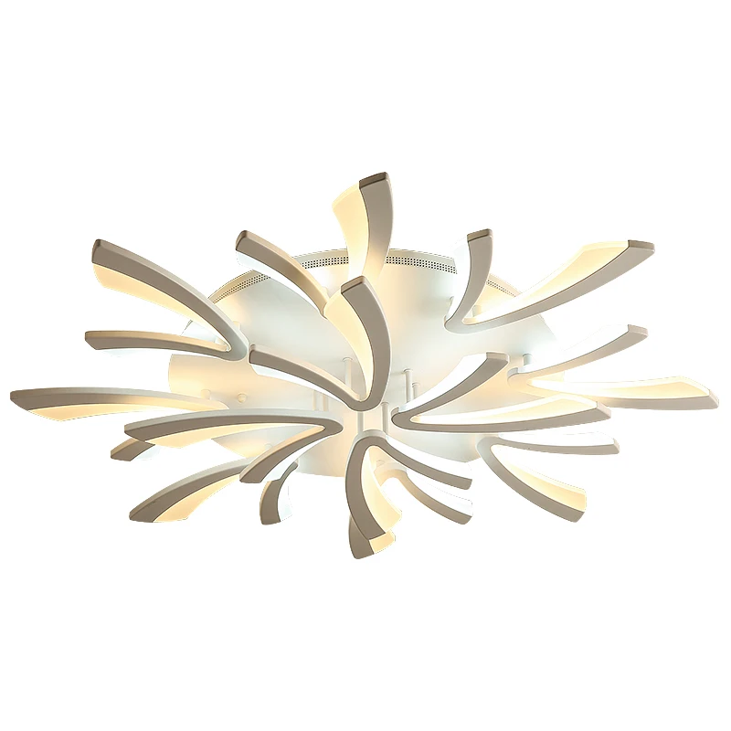 Acylic Ceiling Lights  For Living Room Bedroom Home 3/5/9/12/15heads Modern Led Ceiling Lamp Fixtures lustre lamparas