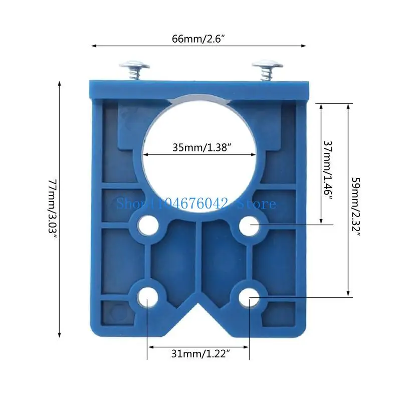 캐비닛 목재 프로세스 DIY 도구용 5asd Forstner 드릴 가이드 35mm 힌지 드릴링 지그