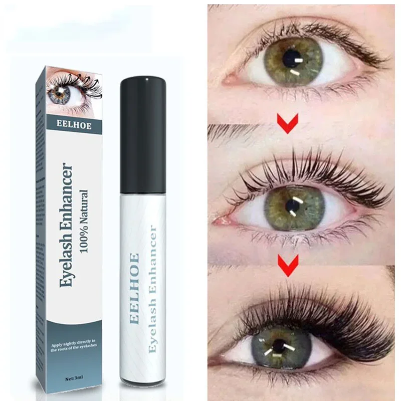 Serum do szybkiego wzrostu rzęs Wzmacnianie brwi Podnoszenie rzęs Wydłużanie grubszych rzęs Hebanowe kręcone brwi 3ml