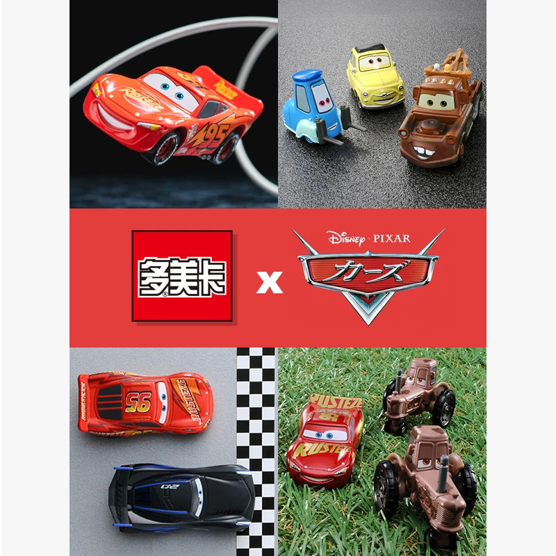 Takara Tomie Auto 'S Mater Bliksem Mcqueen Jackson Storm Legering Auto Speelgoed Motorvoertuig Diecast Metalen Model Geschenken Voor Kinderen