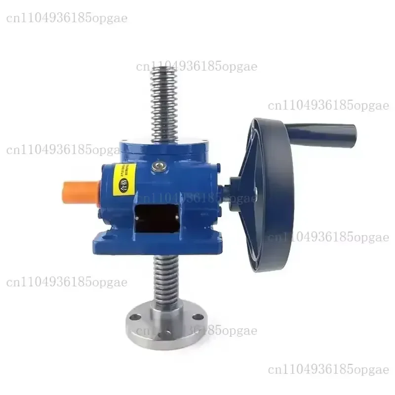 series translational worm gear reducer screw lift linear screw lift input speed 750-1500 Rpm, output speed