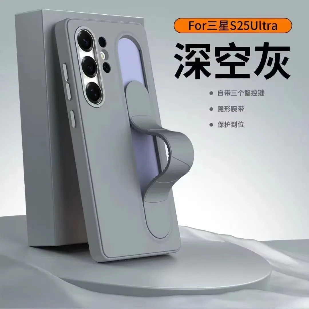 For Samsung S25 S24 S23 UItra S25 FE Standing Grip Case S25Plus Standing Grip Smartphone Case genuine