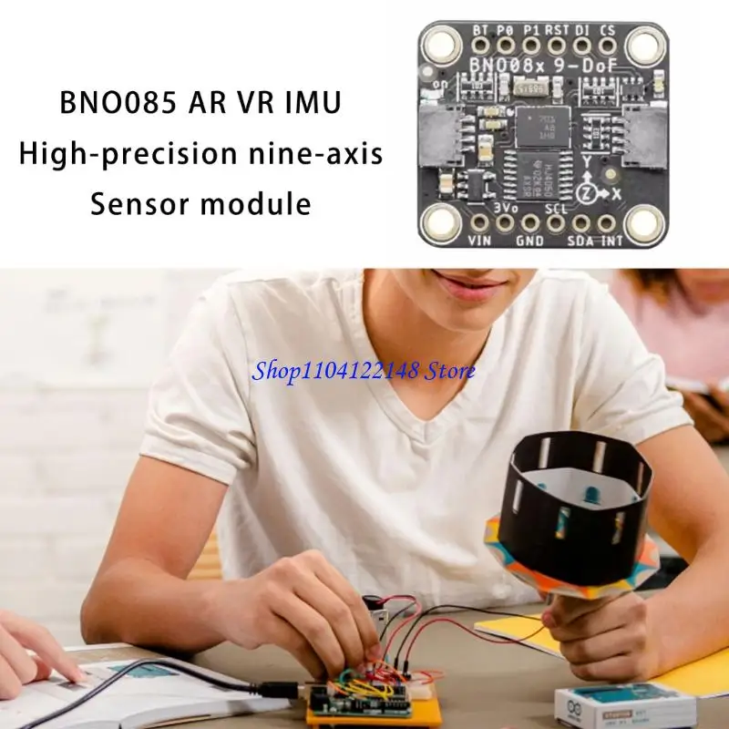 

P9FA 9-осевой модуль датчиков IMU BNO085 для микроконтроллеров, захват движения в реальном времени для игровой навигации и