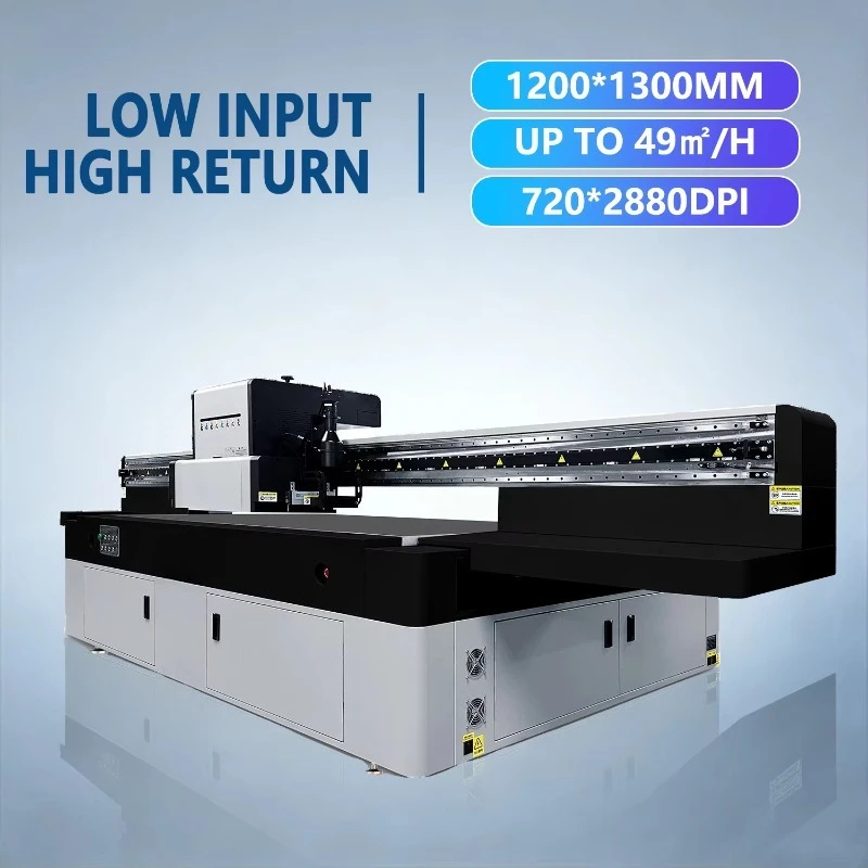 Professional Grade Advertising Printing Equipment 2500mm Industrial Grade Format Ricoh G6 Nozzle UV Flatbed Inkjet Printer
