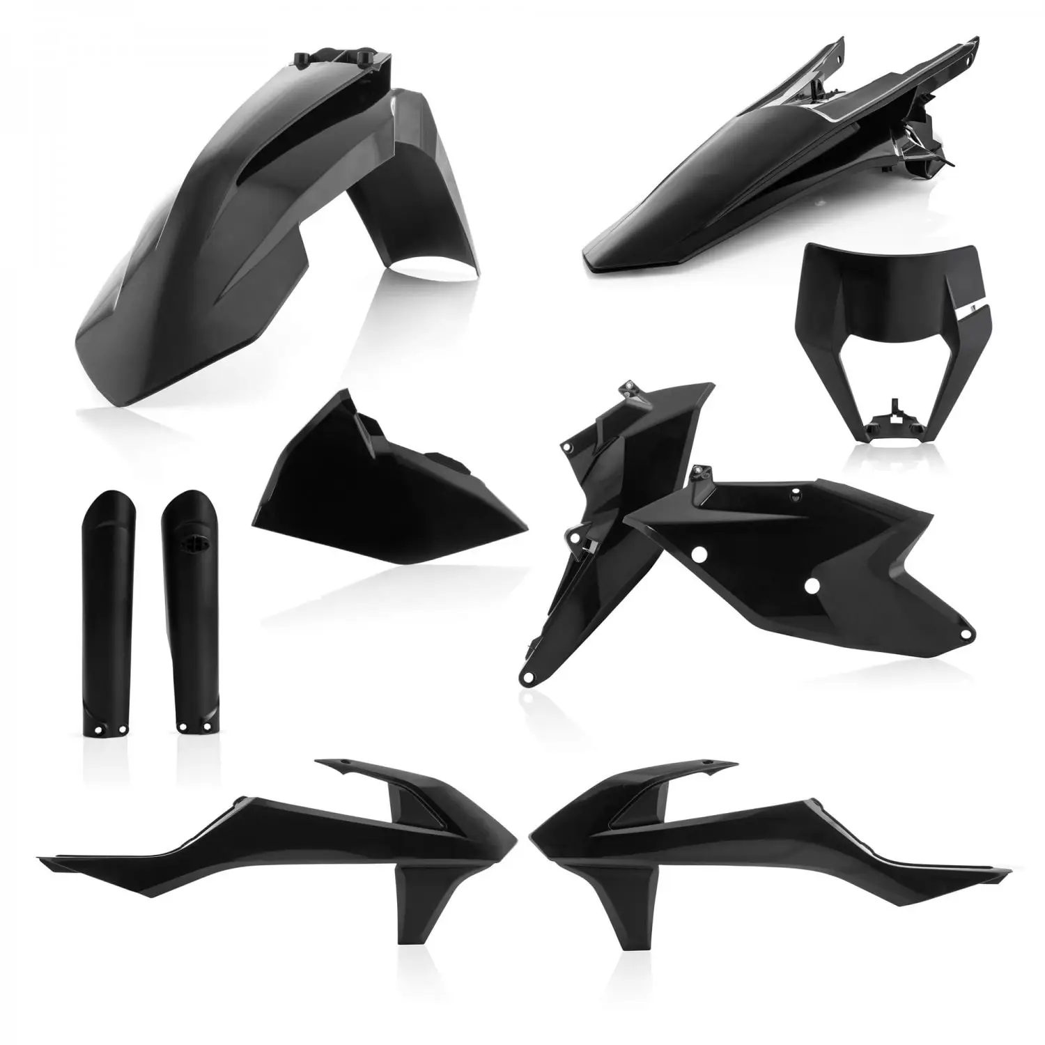

Motorcycle Dirt Bike PP Fairing Full Body Kits With Seat and Fuel Tank for KTM250 KTM 250 Body Covering Cowling
